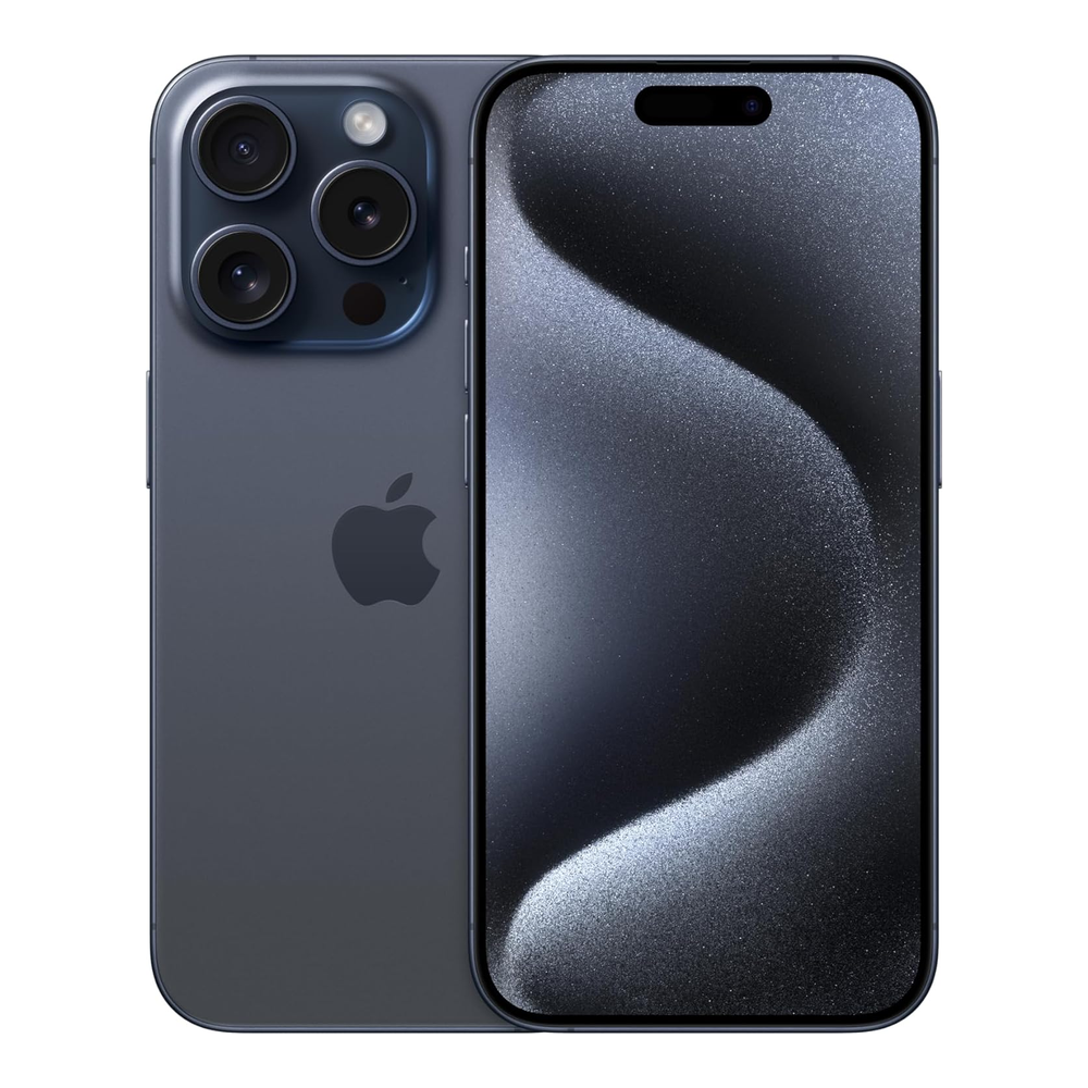 iPhone 15 Pro in Blue Titanium